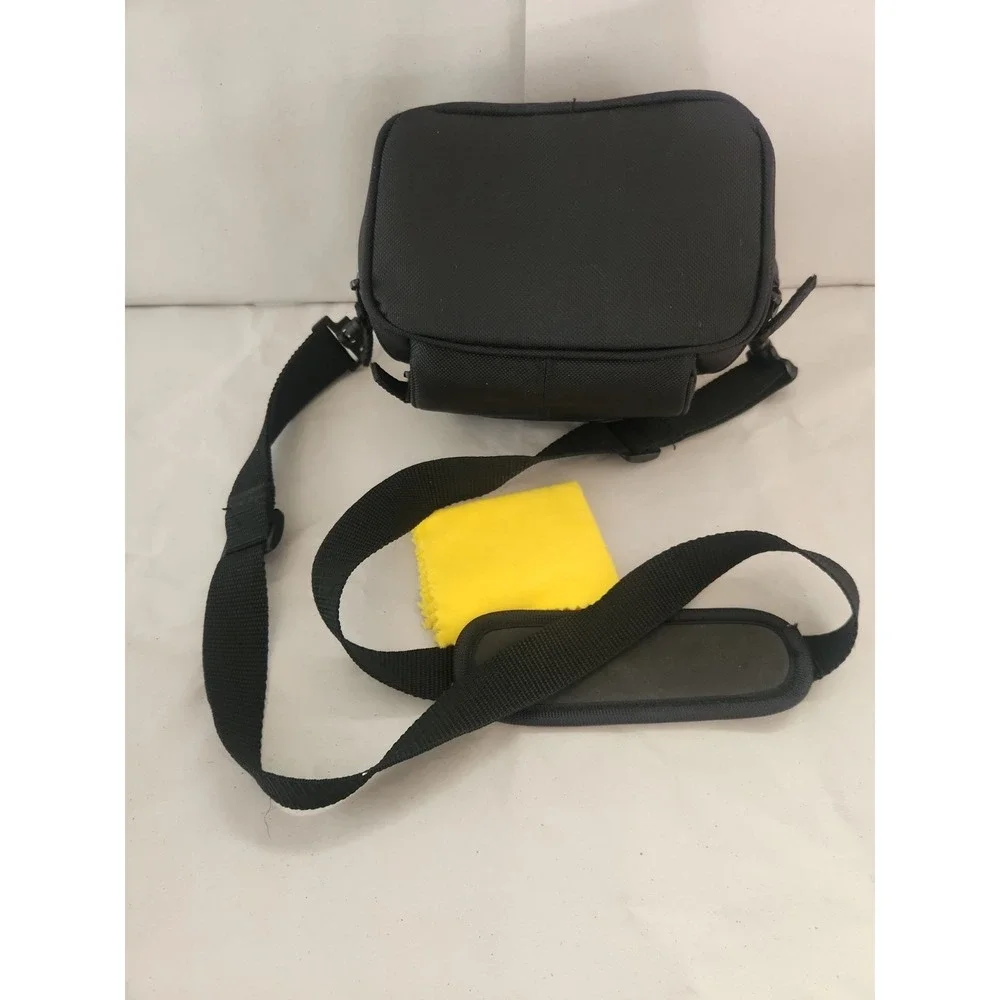 Sony Black Camera Media Soft Carrying Case Padded Adjustable Carry Strap EUC